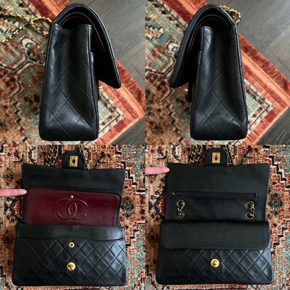 **Chanel Vintage Classic Medium Double Flap Bag - Picture 8 of 13